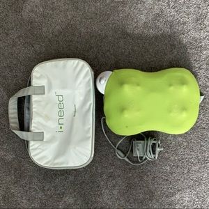 Brookstone I-NEED Lumbar Back Shiatsu Massager